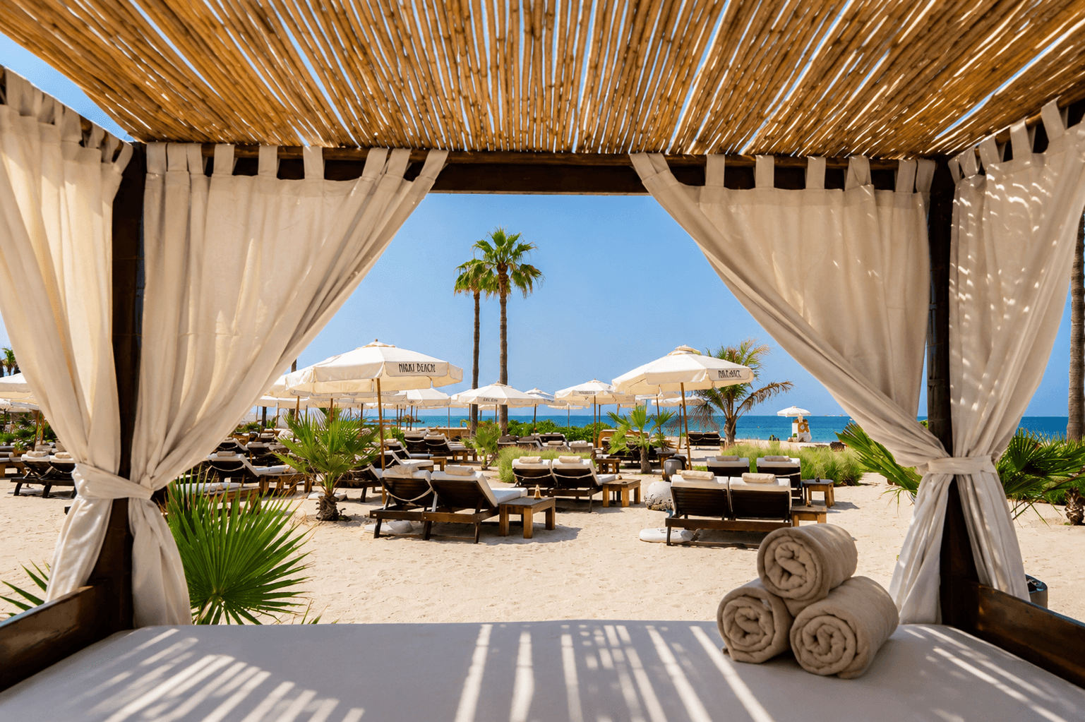 Beach club selection Dubai