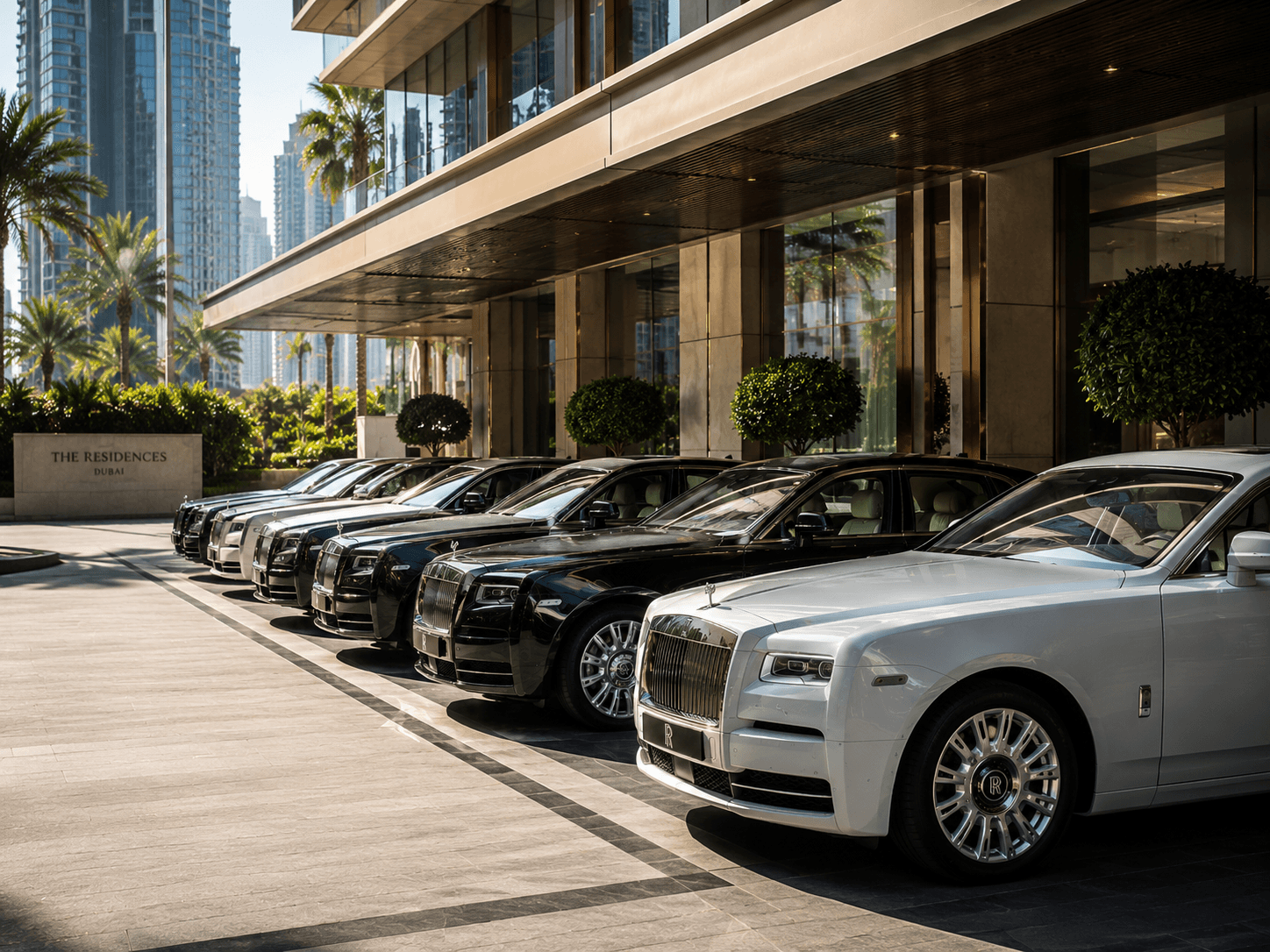 Luxury car rental in Dubai